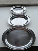 Travessas Ovais de Aço Inox